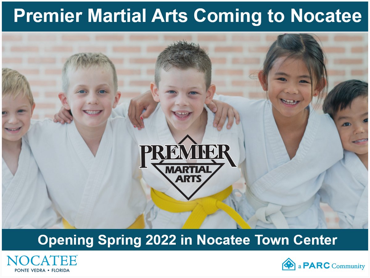 Premier Martial Arts Opening Spring 2022 at Nocatee