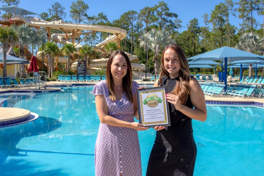 Hannah Davis and Lexi Oppelt at Nocatee Spray Park