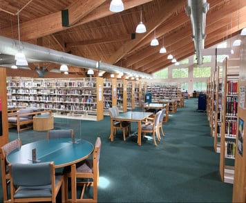St. Johns County Library Reference Area