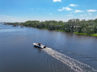 Intracoastal Waterways River Landing at Twenty Mile