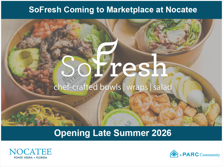 SoFresh Coming to Nocatee