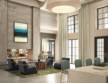 Nocatee Clubhouse Rendering by RISE Apartments