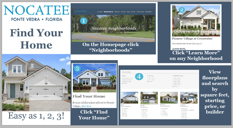 Nocatee Find Your Home Tool