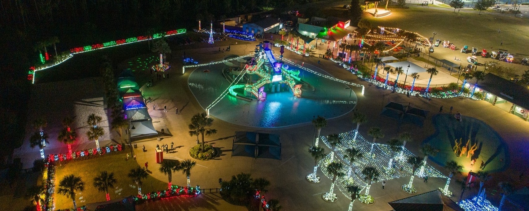 Nocatee A Glow at Spray Park