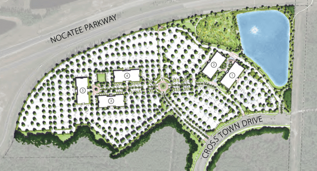 Park Place at Nocatee Site Map